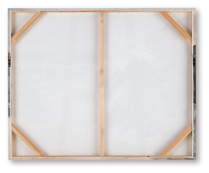 Worthner - Wall Art - Tan / Gray / White – Canvas Art by Signature Design by Ashley® at Furniture Wholesale Plus , Nashville furniture store