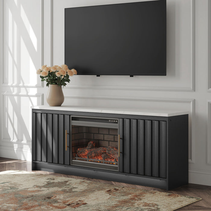 Cadmori - TV Stand With Fireplace Option – TV Stands by Signature Design by Ashley® at Furniture Wholesale Plus , Nashville furniture store