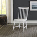Palmetto Heights - Spindle Back Side Chair - Shell White & Driftwood – Side Chairs by Liberty Furniture at Furniture Wholesale Plus , Nashville furniture store