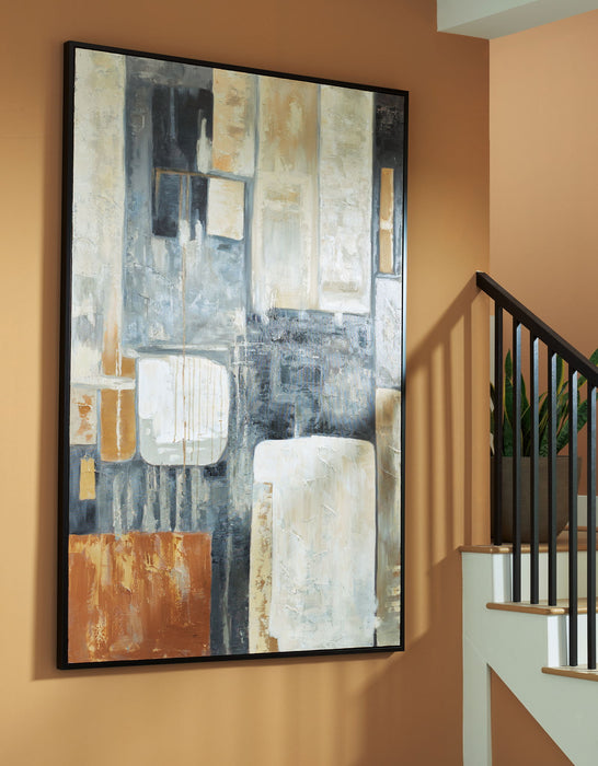 Howford - Wall Art - Brown / Black / Gray – Canvas Art by Signature Design by Ashley® at Furniture Wholesale Plus , Nashville furniture store