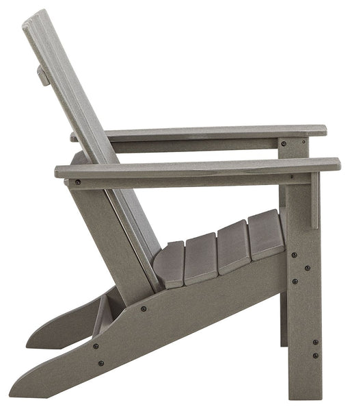 Visola - Gray - Adirondack Chair - Premium Arm Chairs from Signature Design by Ashley® - Just $268! Shop now at Furniture Wholesale Plus  We are the best furniture store in Nashville, Hendersonville, Goodlettsville, Madison, Antioch, Mount Juliet, Lebanon, Gallatin, Springfield, Murfreesboro, Franklin, Brentwood