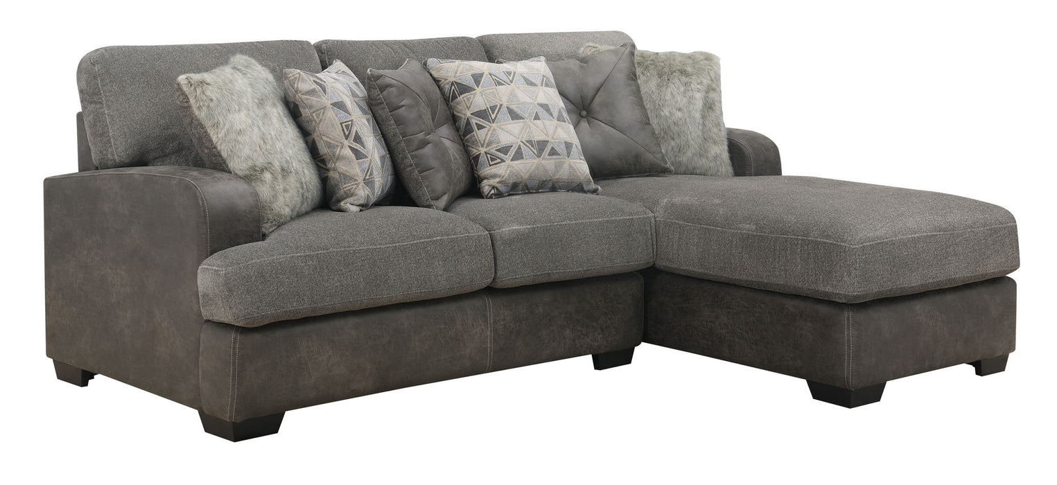 Berlin - Sectional - Premium Stationary Sectionals from Emerald Home - Just $1589! Shop now at Furniture Wholesale Plus  We are the best furniture store in Nashville, Hendersonville, Goodlettsville, Madison, Antioch, Mount Juliet, Lebanon, Gallatin, Springfield, Murfreesboro, Franklin, Brentwood