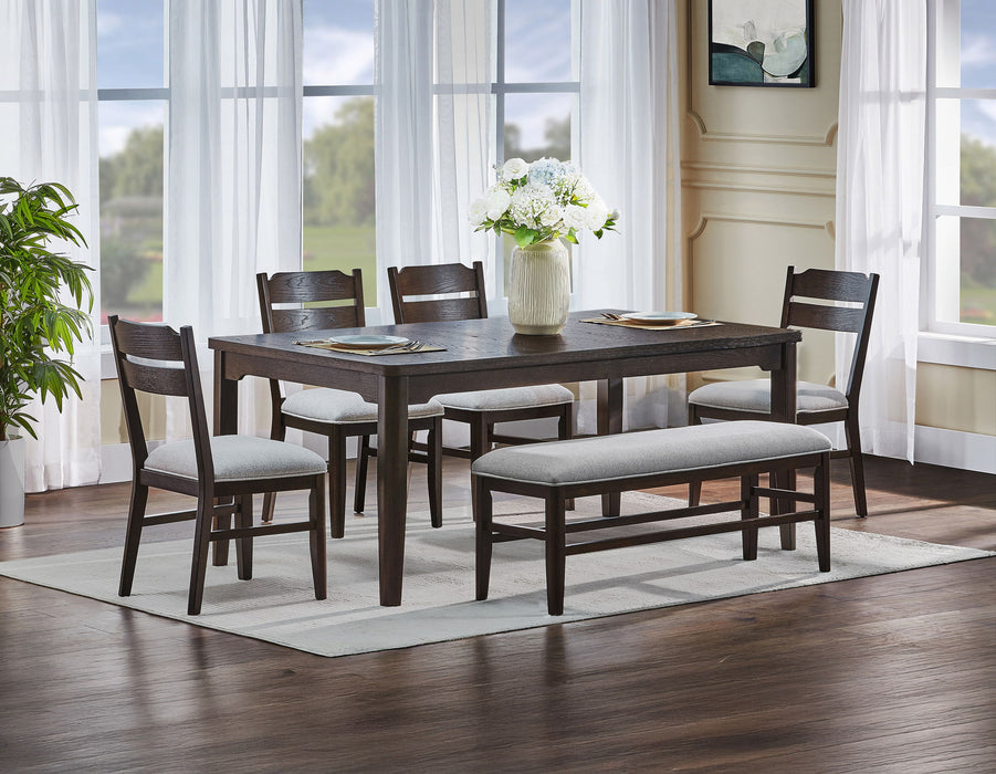 Higgins - Bench - Dark oak - Premium Dining Benches from Crown Mark - Just $139! Shop now at Furniture Wholesale Plus  We are the best furniture store in Nashville, Hendersonville, Goodlettsville, Madison, Antioch, Mount Juliet, Lebanon, Gallatin, Springfield, Murfreesboro, Franklin, Brentwood