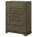 Gran Park - 5-Drawer Bedroom Chest Of Drawers - Dark Cocoa – Accent Chests by Coaster Fine Furniture at Furniture Wholesale Plus , Nashville furniture store