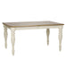 Cumberland Creek - Rectangular Leg Table - White – Dining Tables by Liberty Furniture at Furniture Wholesale Plus , Nashville furniture store