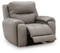 Real Moments - Power Recliner With Audio Seating - Ash – Reclining Chairs by Signature Design by Ashley® at Furniture Wholesale Plus , Nashville furniture store