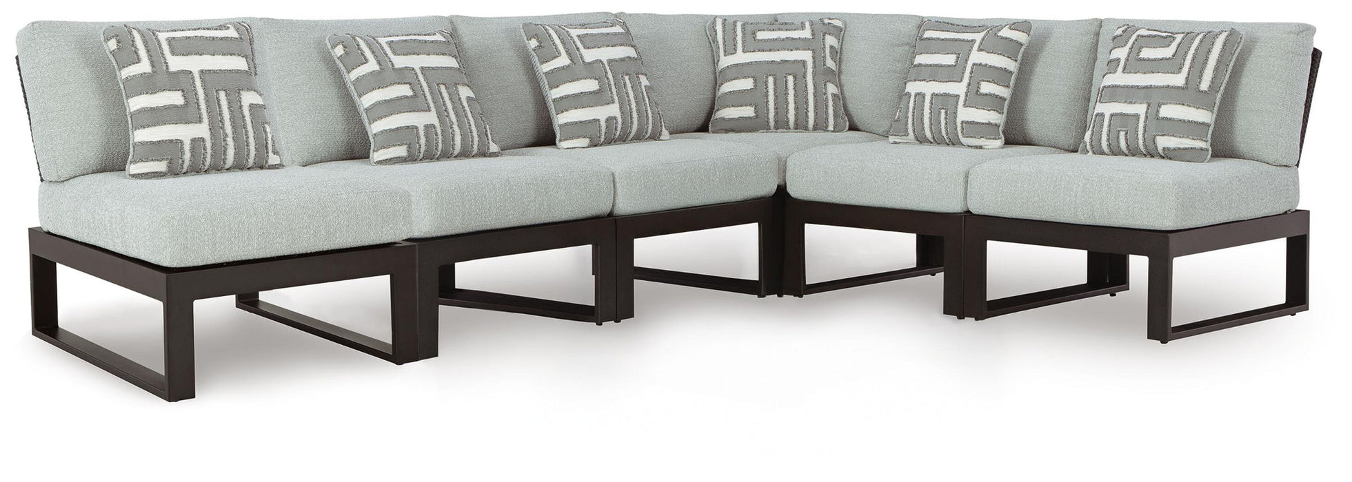 Beachloft - Outdoor Sectional – Stationary Sectionals by Signature Design by Ashley® at Furniture Wholesale Plus , Nashville furniture store