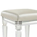 Twenty Nine - Vanity Stool With Acrylic Leg – Vanity Stools by Elements International at Furniture Wholesale Plus , Nashville furniture store