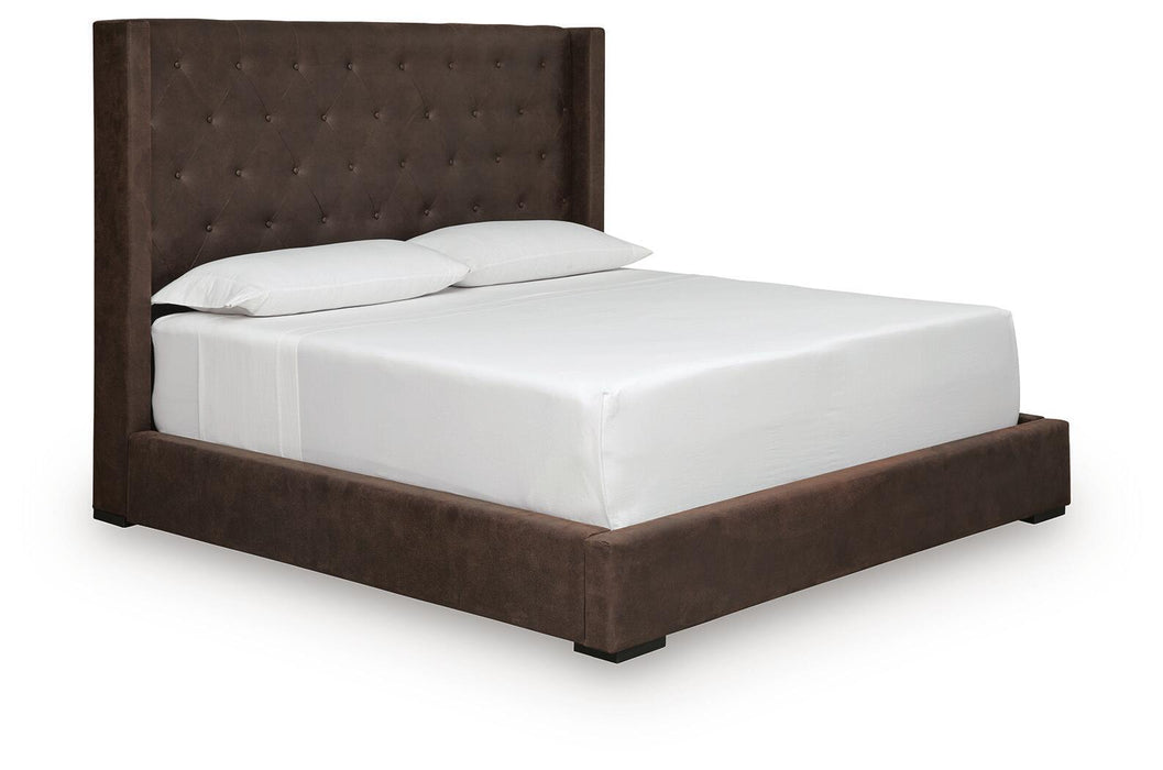 Lavernty - Upholstered Storage Bed – Storage Beds by Signature Design by Ashley® at Furniture Wholesale Plus , Nashville furniture store