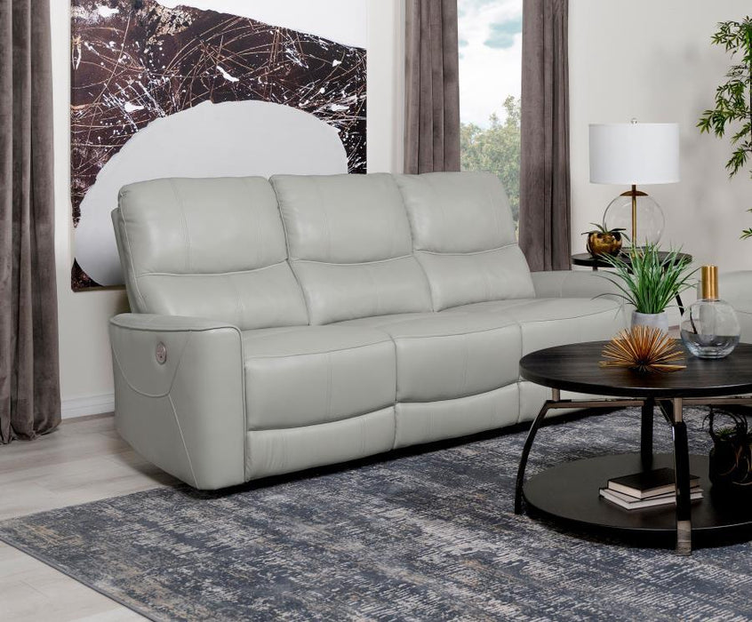 Greenfield - Upholstered Power Reclining Sofa – Reclining Sofas by Coaster Fine Furniture at Furniture Wholesale Plus , Nashville furniture store