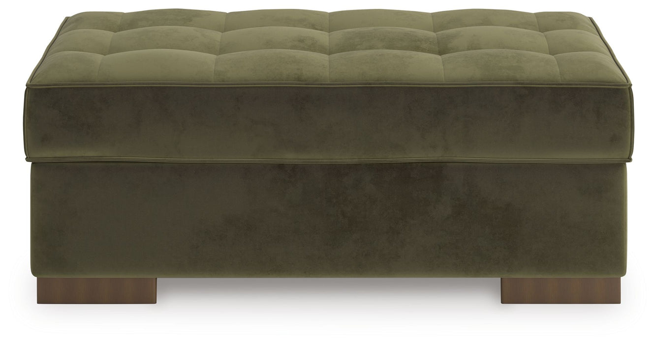Caspian-Town - Oversized Accent Ottoman - Olive – Accent Ottomans by Signature Design by Ashley® at Furniture Wholesale Plus , Nashville furniture store