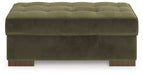 Caspian-Town - Oversized Accent Ottoman - Olive – Accent Ottomans by Signature Design by Ashley® at Furniture Wholesale Plus , Nashville furniture store
