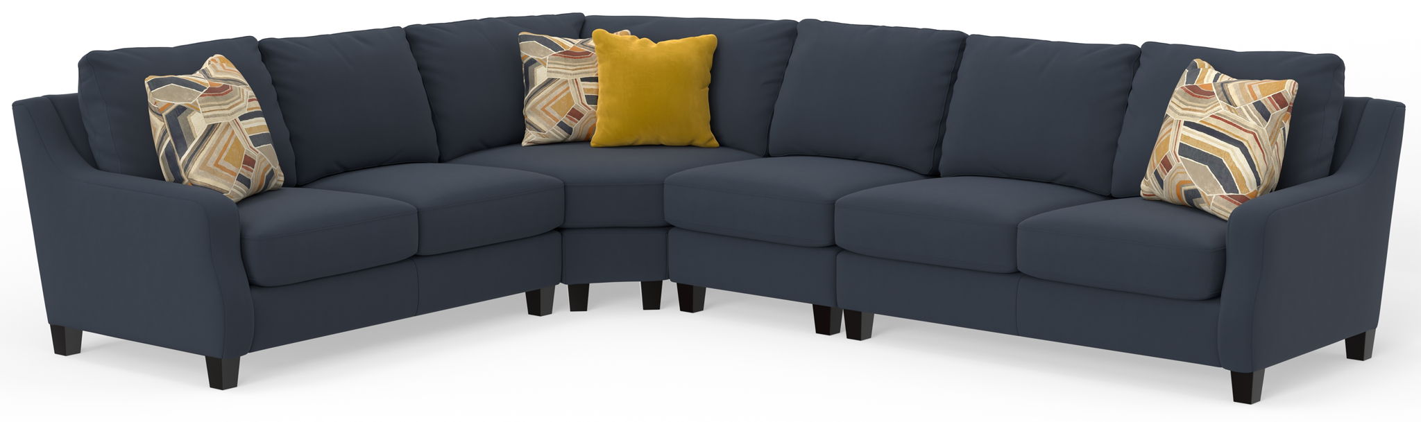 Foley - Sectional With Comfort Coil Seating And 4 Included Accent Pillows - Premium Stationary Sectionals from Jackson - Just $2299! Shop now at Furniture Wholesale Plus  We are the best furniture store in Nashville, Hendersonville, Goodlettsville, Madison, Antioch, Mount Juliet, Lebanon, Gallatin, Springfield, Murfreesboro, Franklin, Brentwood
