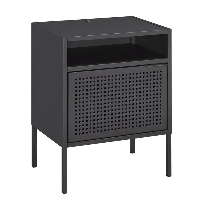 Ember - Nightstand With Usb – Nightstands w/ Charging Stations by Elements International at Furniture Wholesale Plus , Nashville furniture store