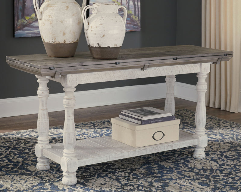 Havalance - Flip Top Sofa Table - Gray / White – Sofa Tables by Signature Design by Ashley® at Furniture Wholesale Plus , Nashville furniture store