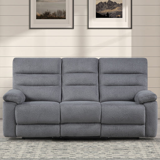 Cozy - Manual Recliner Sofa - Gray – Reclining Sofas by Steve Silver Furniture at Furniture Wholesale Plus , Nashville furniture store