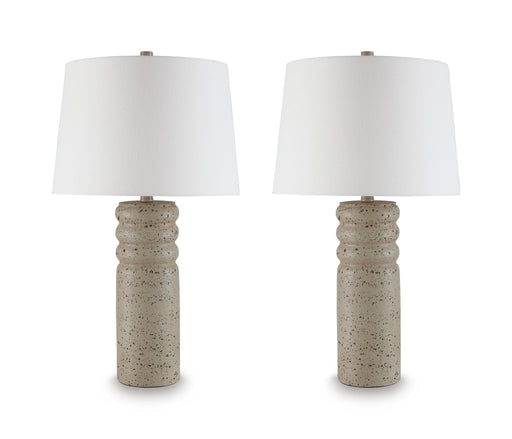 Callbrook - Poly Table Lamp (Set of 2) - Beige – Table Lamps by Signature Design by Ashley® at Furniture Wholesale Plus , Nashville furniture store