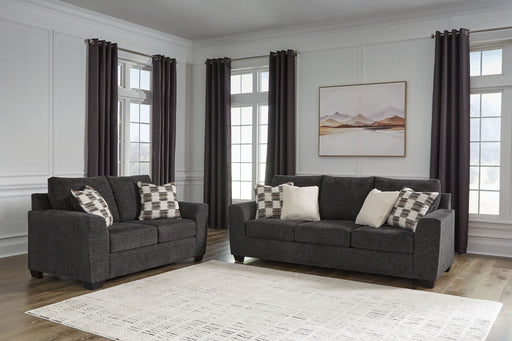 Loreo - Living Room Set – Stationary Chair & Ottoman by Benchcraft® at Furniture Wholesale Plus , Nashville furniture store