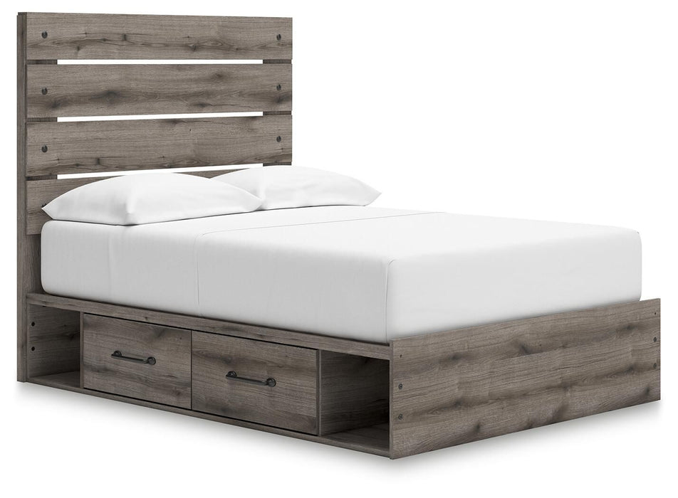 Graystorm - Panel Bed With Storage – Storage Beds by Signature Design by Ashley® at Furniture Wholesale Plus , Nashville furniture store