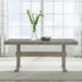 Hallendale - Trestle Table - Gravel Wash – Dining Tables by Liberty Furniture at Furniture Wholesale Plus , Nashville furniture store