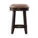 Paradise Valley - Upholstered Console Stool - Saddle Brown – Counter Height (24"-27") by Liberty Furniture at Furniture Wholesale Plus , Nashville furniture store
