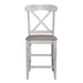 Ocean Isle - Upholstered X Back Counter Chair – Counter Chairs by Liberty Furniture at Furniture Wholesale Plus , Nashville furniture store