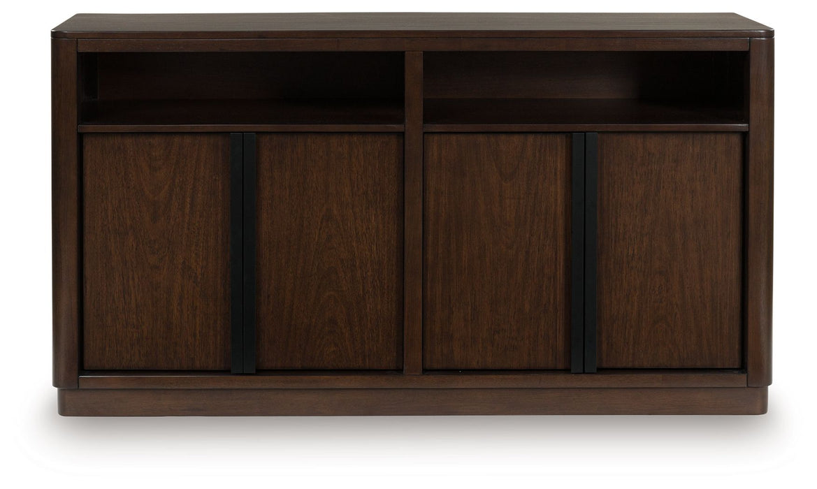 Dilenno - Dining Room Server - Dark Brown – Servers by Signature Design by Ashley® at Furniture Wholesale Plus , Nashville furniture store