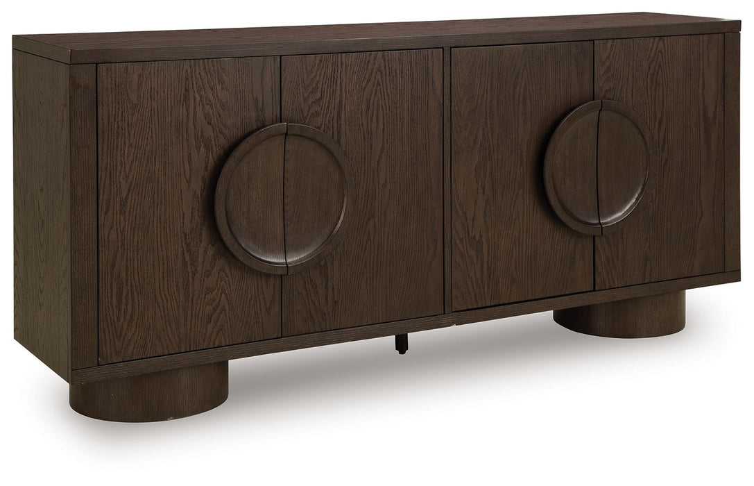 Veeda - Accent Cabinet - Dark Brown – Accent Cabinets by Signature Design by Ashley® at Furniture Wholesale Plus , Nashville furniture store