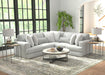 Logan - Upholstered Sectional With Comfort Coil Seating And Accent Pillows Included - Premium Stationary Sectionals from Jackson - Just $1849! Shop now at Furniture Wholesale Plus  We are the best furniture store in Nashville, Hendersonville, Goodlettsville, Madison, Antioch, Mount Juliet, Lebanon, Gallatin, Springfield, Murfreesboro, Franklin, Brentwood