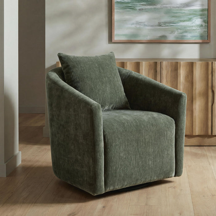 Leastow - Swivel Accent Chair - Loden – Swivel Chairs by Signature Design by Ashley® at Furniture Wholesale Plus , Nashville furniture store