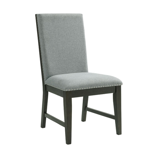 Donovan - Standard Height Side Chair (Set of 2) - Gray – Chair Sets by Elements International at Furniture Wholesale Plus , Nashville furniture store