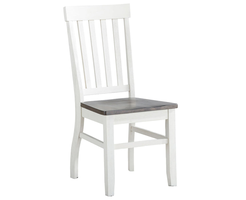 Caylie - Side Chair (Set of 2) - White – Chair Sets by Steve Silver Furniture at Furniture Wholesale Plus , Nashville furniture store