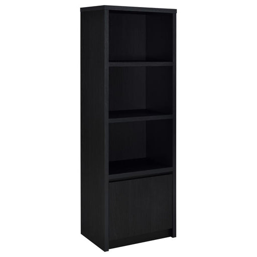 Winfield - 3-Sheld Media Tower Entertainment Pier - Black - Premium Piers from Coaster Fine Furniture - Just $299! Shop now at Furniture Wholesale Plus  We are the best furniture store in Nashville, Hendersonville, Goodlettsville, Madison, Antioch, Mount Juliet, Lebanon, Gallatin, Springfield, Murfreesboro, Franklin, Brentwood