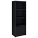 Winfield - 3-Sheld Media Tower Entertainment Pier - Black – Piers by Coaster Fine Furniture at Furniture Wholesale Plus , Nashville furniture store