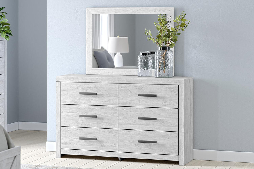 Cayboni - Dresser And Mirror - Whitewash – Dresser & Mirror by Signature Design by Ashley® at Furniture Wholesale Plus , Nashville furniture store