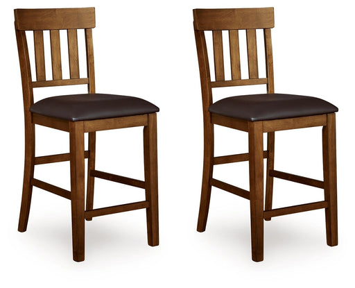 Ralene - Upholstered Barstool (Set of 2) - Medium Brown – Stool Sets by Signature Design by Ashley® at Furniture Wholesale Plus , Nashville furniture store