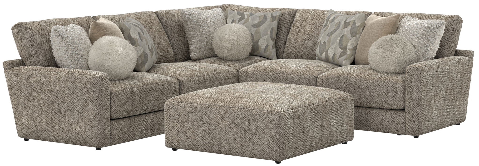 Turner - Sectional – Stationary Sectionals by Jackson at Furniture Wholesale Plus , Nashville furniture store