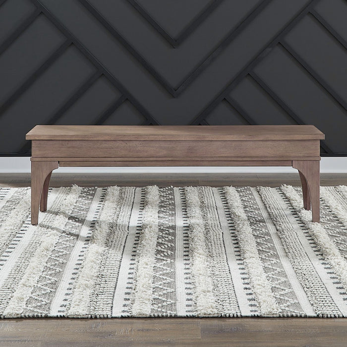 Haven Hills - Bed Bench - Camel Beige – Bed Benches by Liberty Furniture at Furniture Wholesale Plus , Nashville furniture store