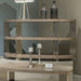 Harlow - Sofa Table - Sandstone & Satin Nickel – Sofa Tables by Liberty Furniture at Furniture Wholesale Plus , Nashville furniture store