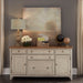 Farmhouse Reimagined - Door Credenza - Antique White / Chestnut Tops – Credenzas by Liberty Furniture at Furniture Wholesale Plus , Nashville furniture store