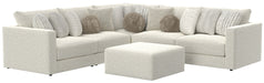 Ritzy - Modular Sofa And Included Cocktail Ottoman – 2 Piece Living Room Sets by Jackson at Furniture Wholesale Plus , Nashville furniture store