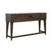 Arrowcreek - Console Bar Table - Weathered Stone – Console Tables by Liberty Furniture at Furniture Wholesale Plus , Nashville furniture store