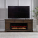 Fireplace TV Consoles - 84" Fireplace TV Console FTS - Brown – Fireplace TV Stands by Liberty Furniture at Furniture Wholesale Plus , Nashville furniture store