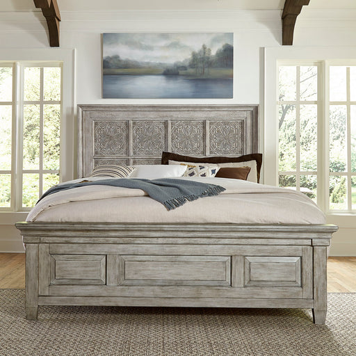 Heartland - Panel Bed - Antique Tile Panels – Panel Beds by Liberty Furniture at Furniture Wholesale Plus , Nashville furniture store
