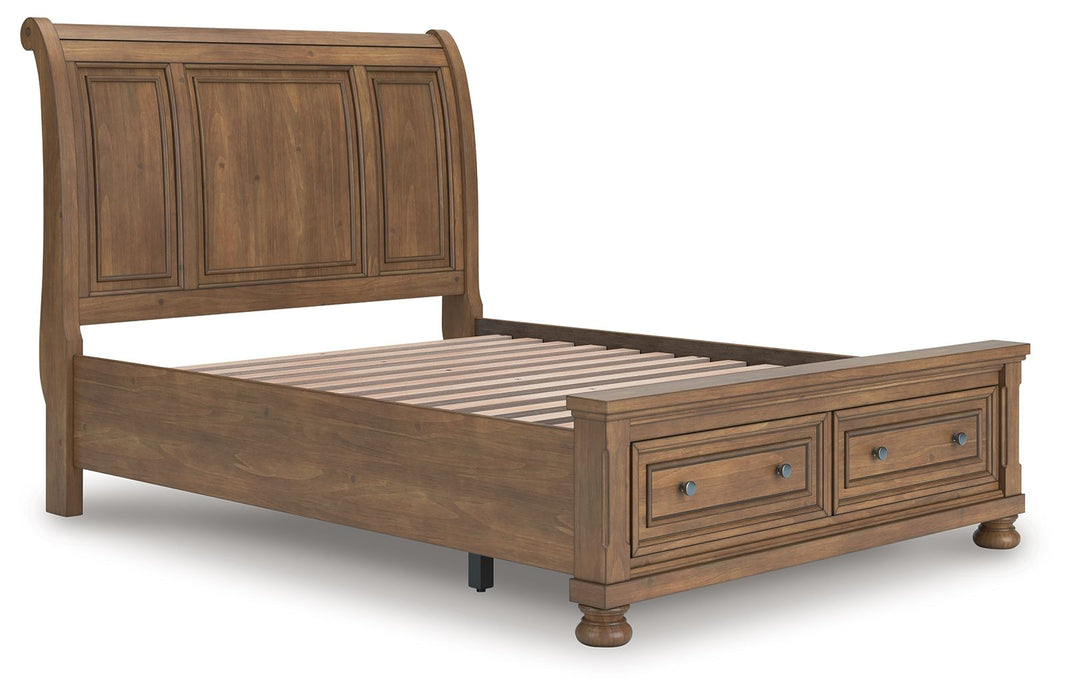 Feddinger - Storage Sleigh Bed – Storage Beds by Signature Design by Ashley® at Furniture Wholesale Plus , Nashville furniture store