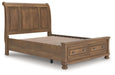 Feddinger - Storage Sleigh Bed – Storage Beds by Signature Design by Ashley® at Furniture Wholesale Plus , Nashville furniture store