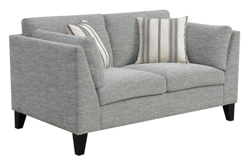 Elsbury - Loveseat - Gray - Premium Stationary Loveseats from Emerald Home - Just $839! Shop now at Furniture Wholesale Plus  We are the best furniture store in Nashville, Hendersonville, Goodlettsville, Madison, Antioch, Mount Juliet, Lebanon, Gallatin, Springfield, Murfreesboro, Franklin, Brentwood
