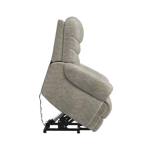Hermes - Power Lift Chair - Menio Park Dove – Lift Chairs by Elements International at Furniture Wholesale Plus , Nashville furniture store