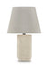 Bronnerdale - Poly Table Lamp - Beige – Table Lamps by Signature Design by Ashley® at Furniture Wholesale Plus , Nashville furniture store