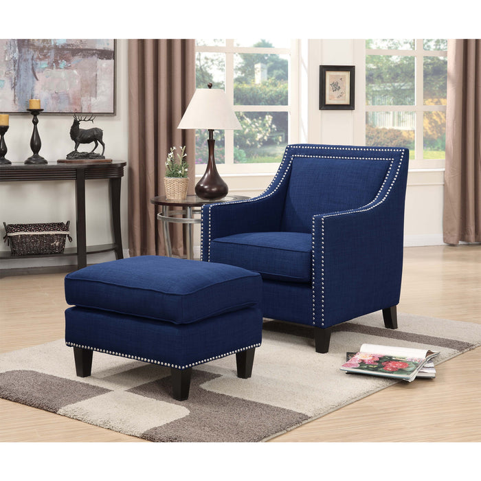 Erica - Ottoman – Upholstered Ottomans by Elements International at Furniture Wholesale Plus , Nashville furniture store